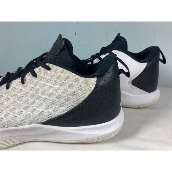 Air Jordan CP3XII Black/White Basketball Shoes Men\'s Sz 15 Cj7226-101 Super Rare